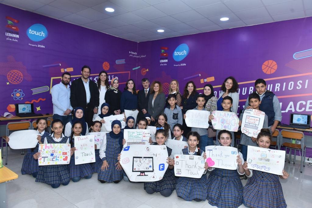touch renews e-touch partnership with Teach for Lebanon