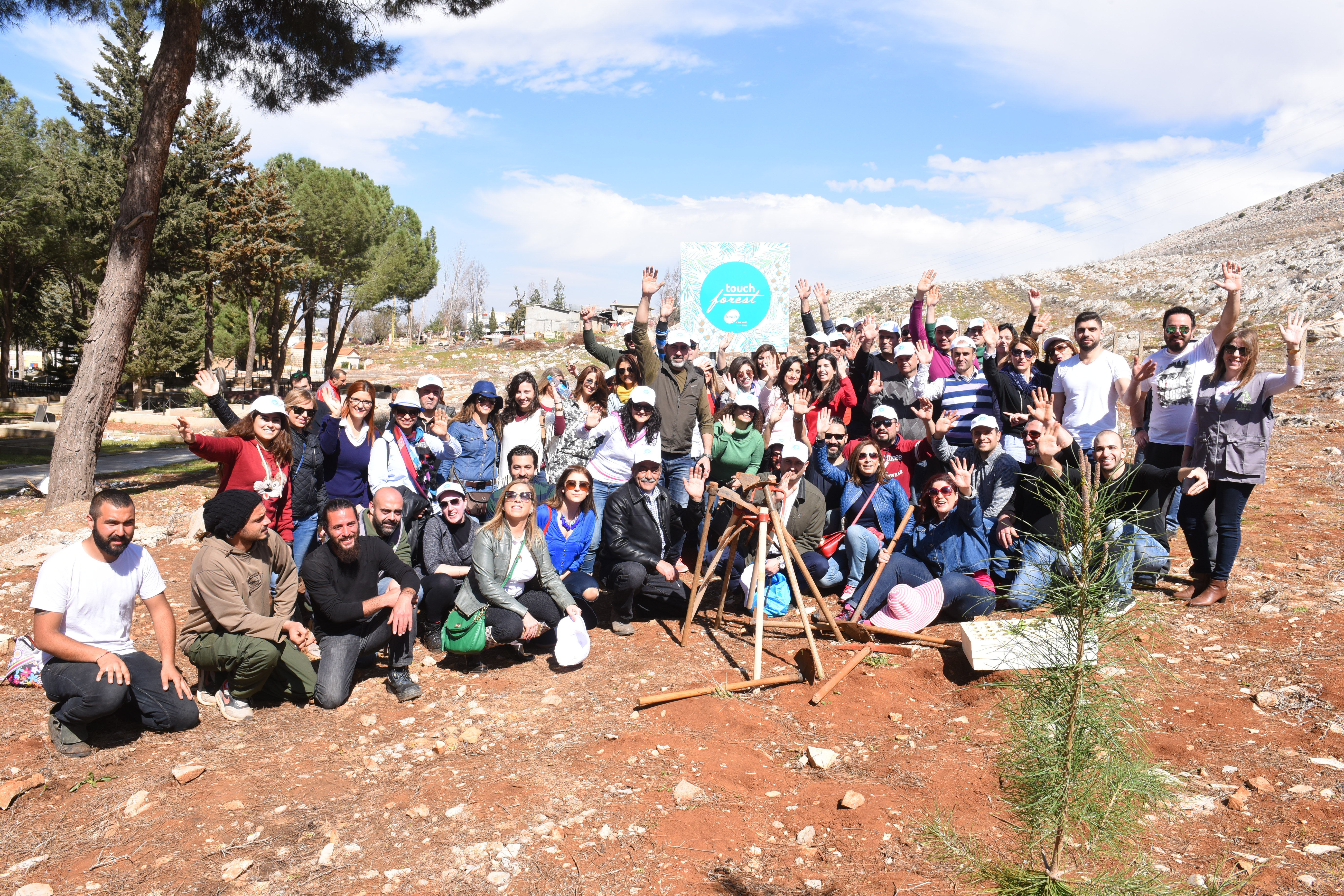 touch launches “touch forest” as a tangible step towards a greener Lebanon
