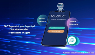 Introducing touchBot, your new digital assistant!